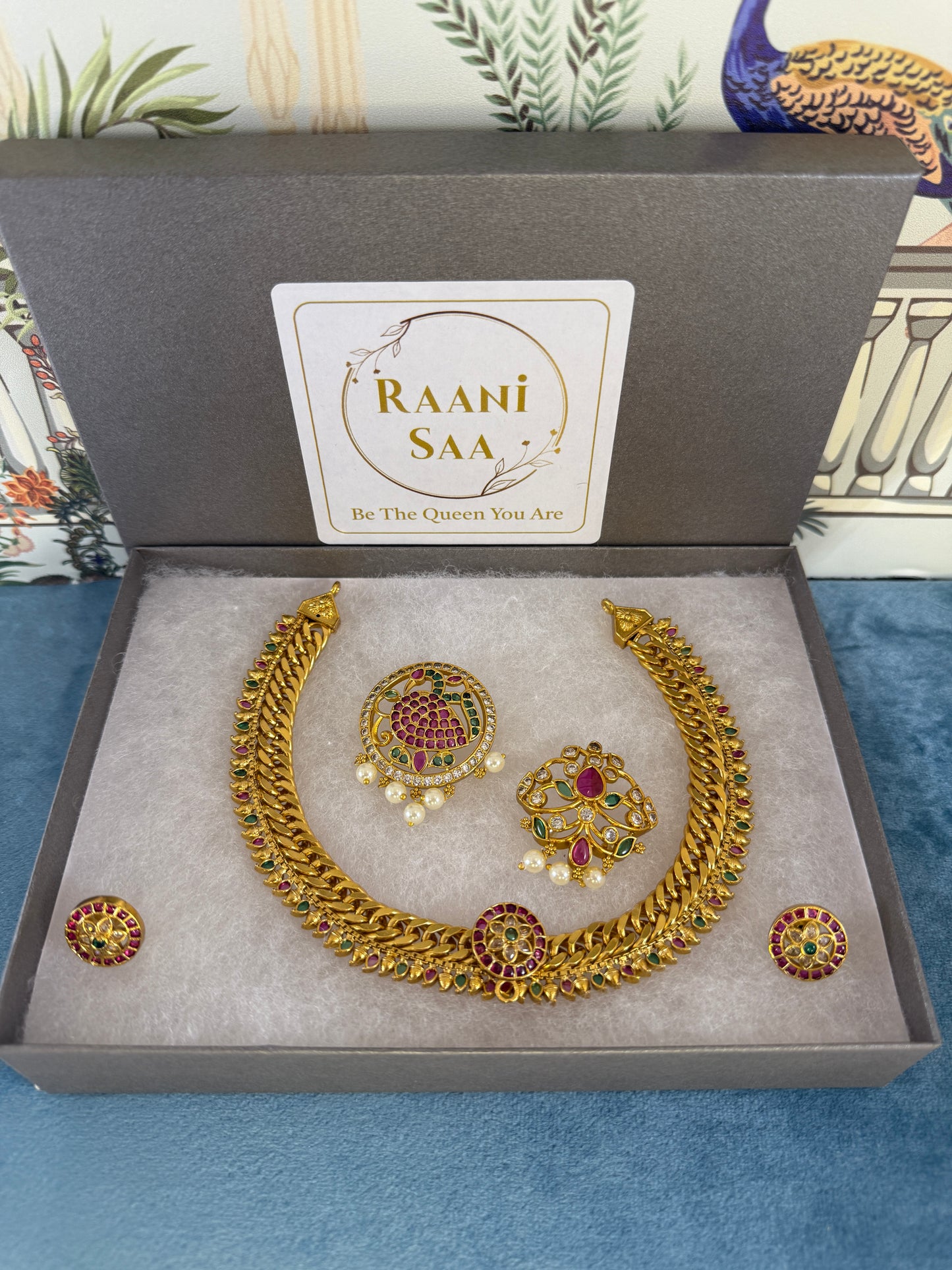 Trini- 3 pendant necklace