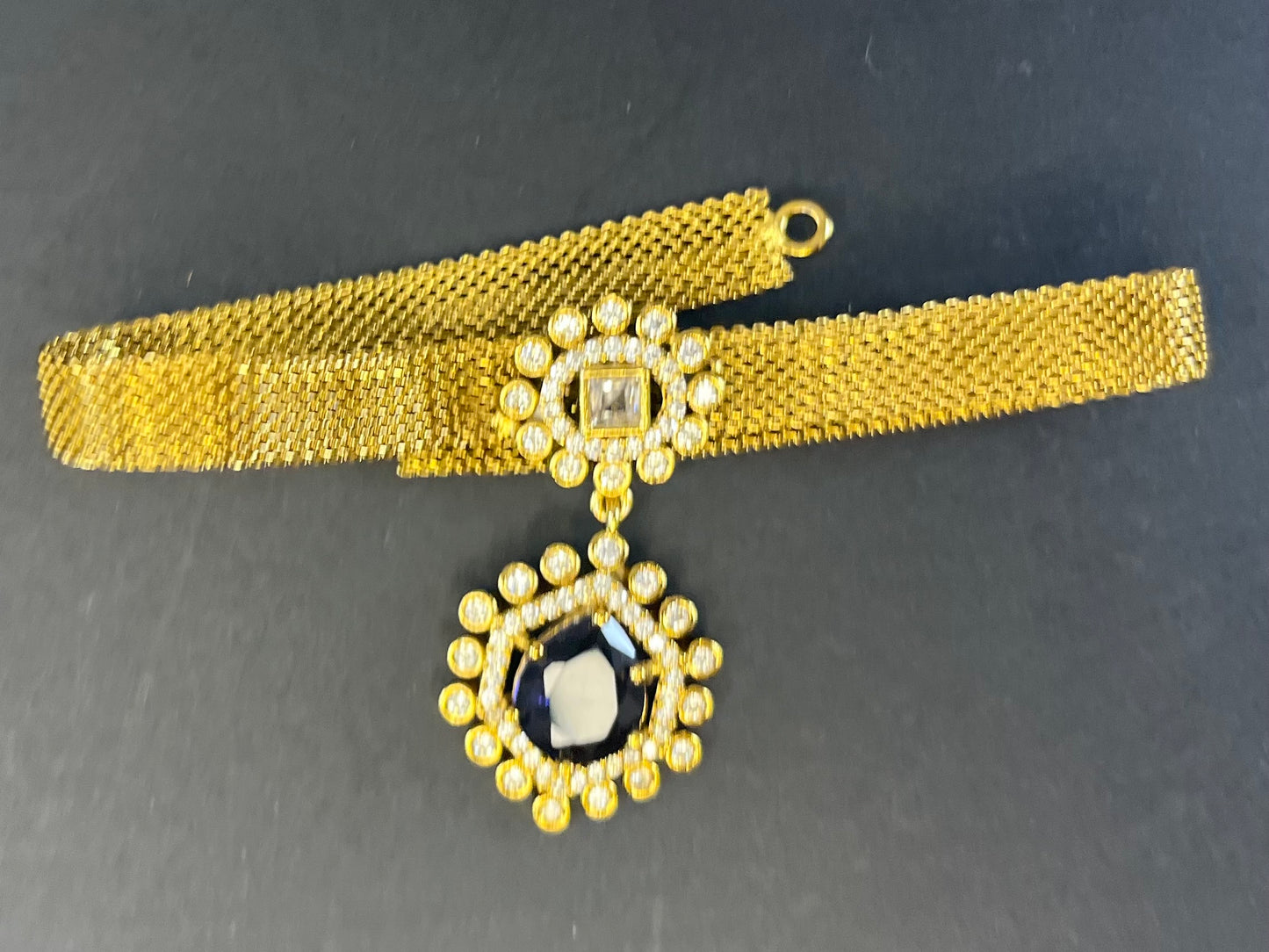 Aabha RLB- 003 Indo western AD necklace no earrings