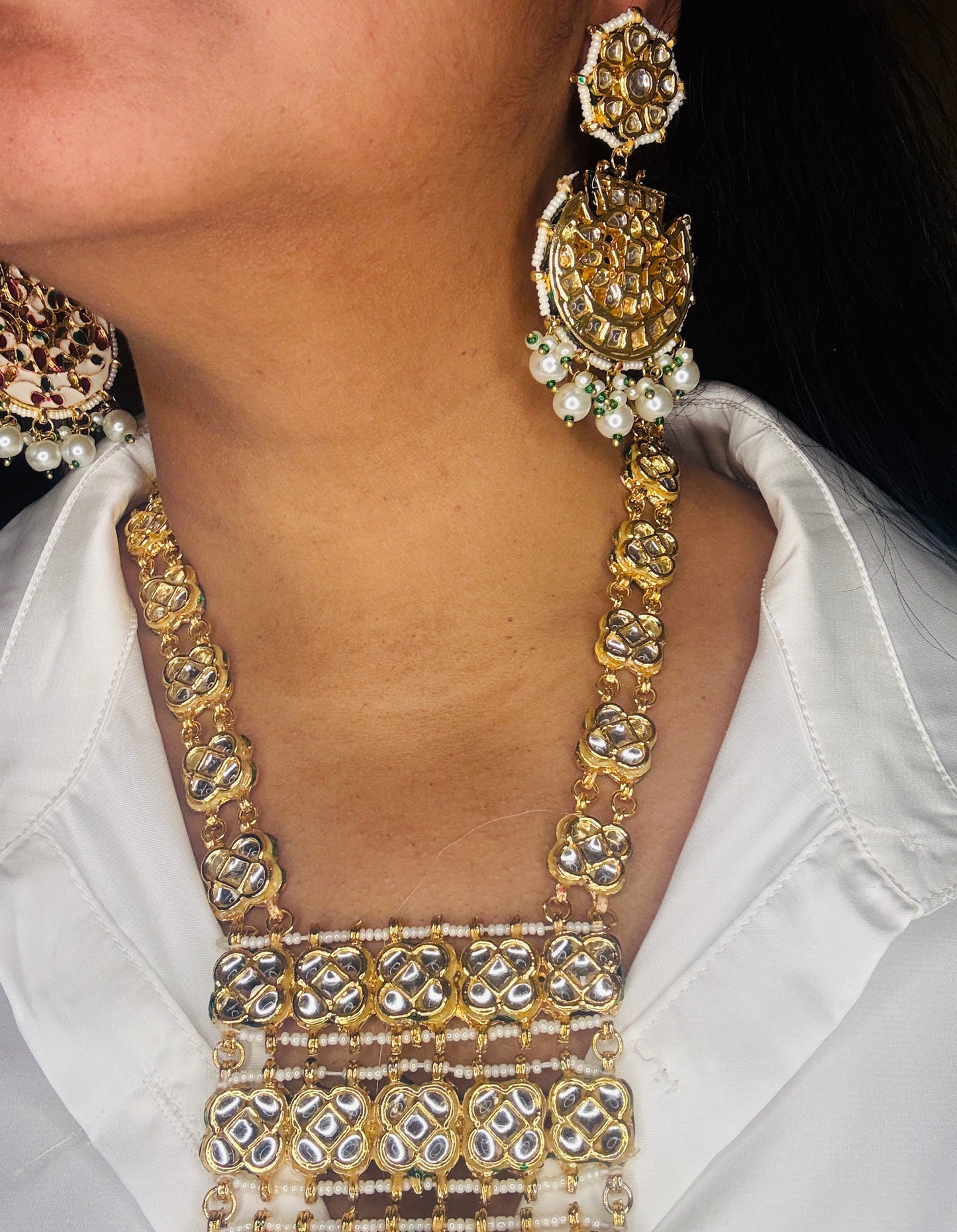 Aa017 Jaipuri Rani haar