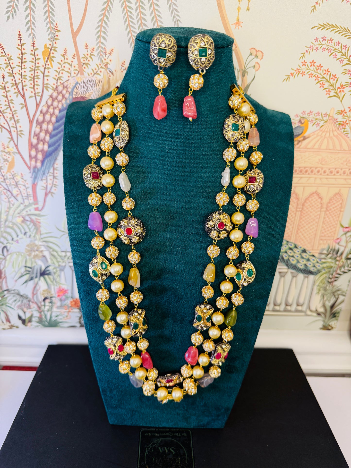 3 layer beads mala