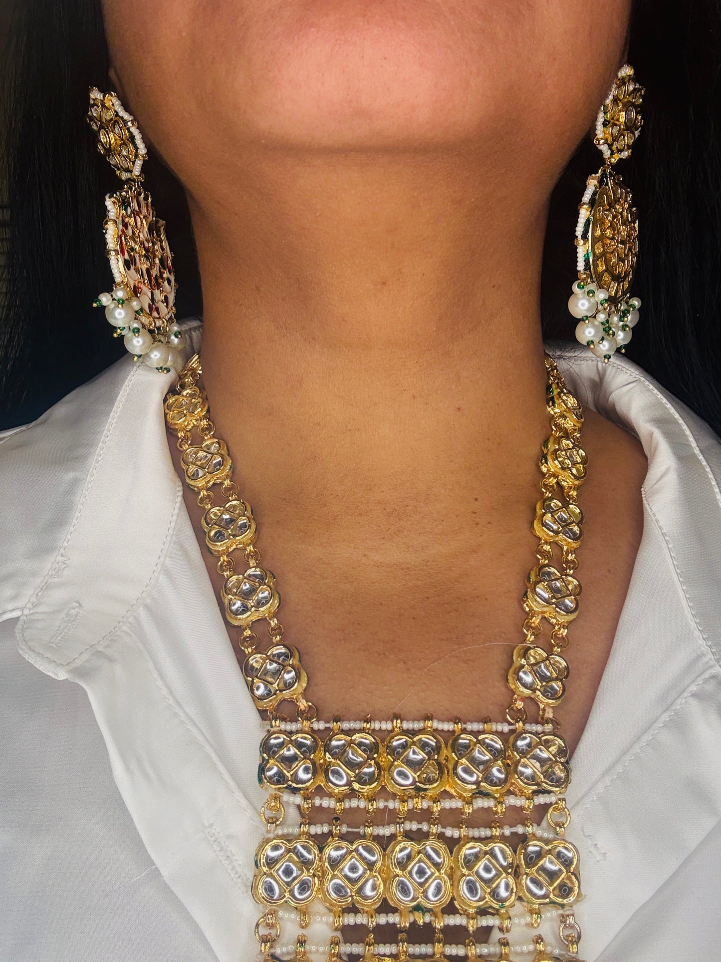 Aa017 Jaipuri Rani haar