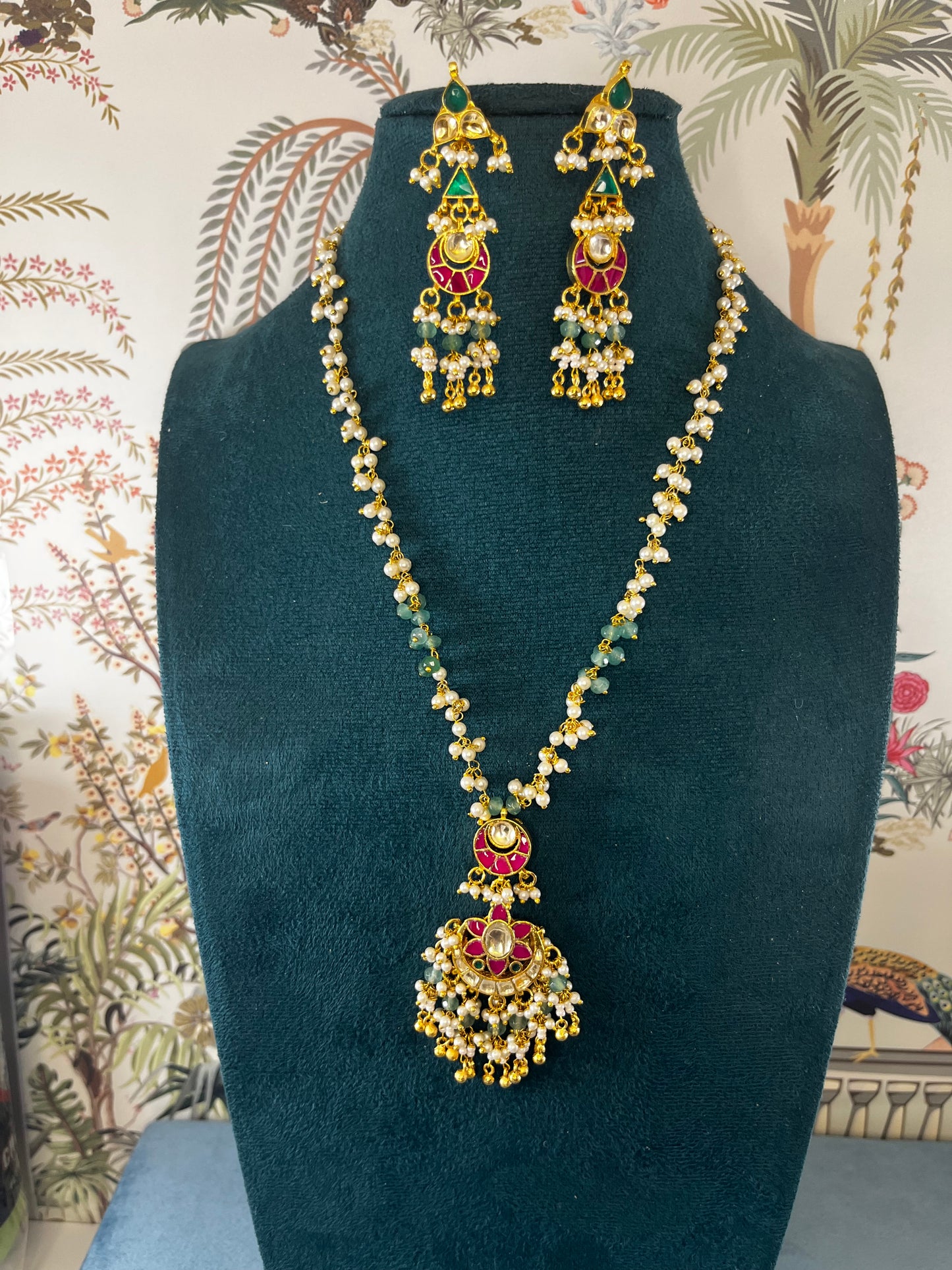 Real pachi kundan premium quality set