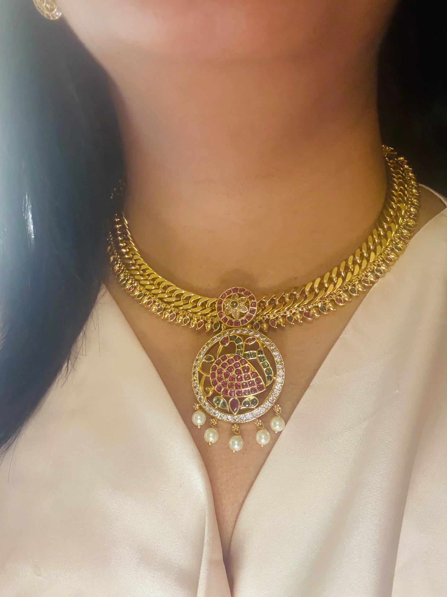 Trini- 3 pendant necklace