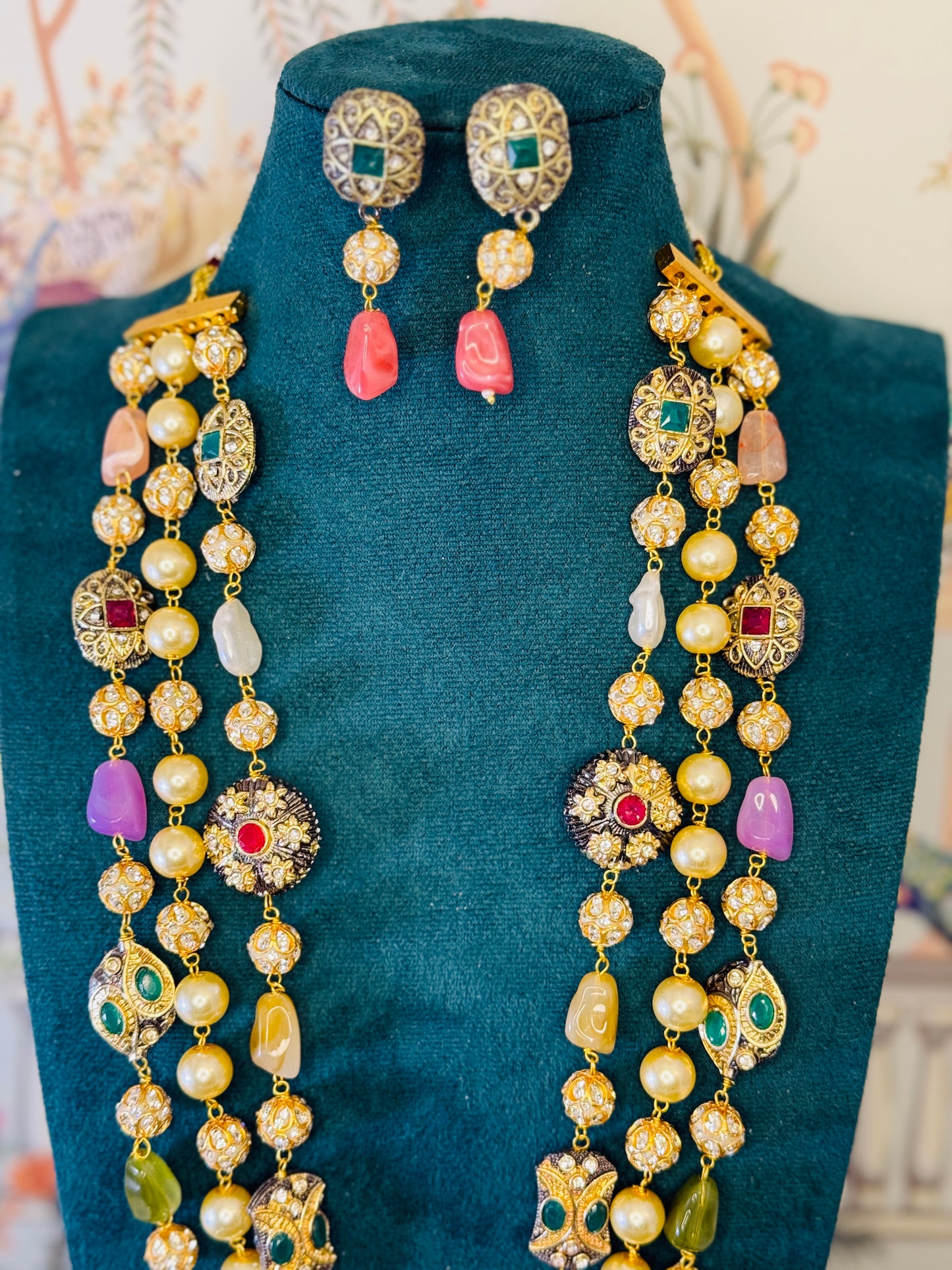 3 layer beads mala