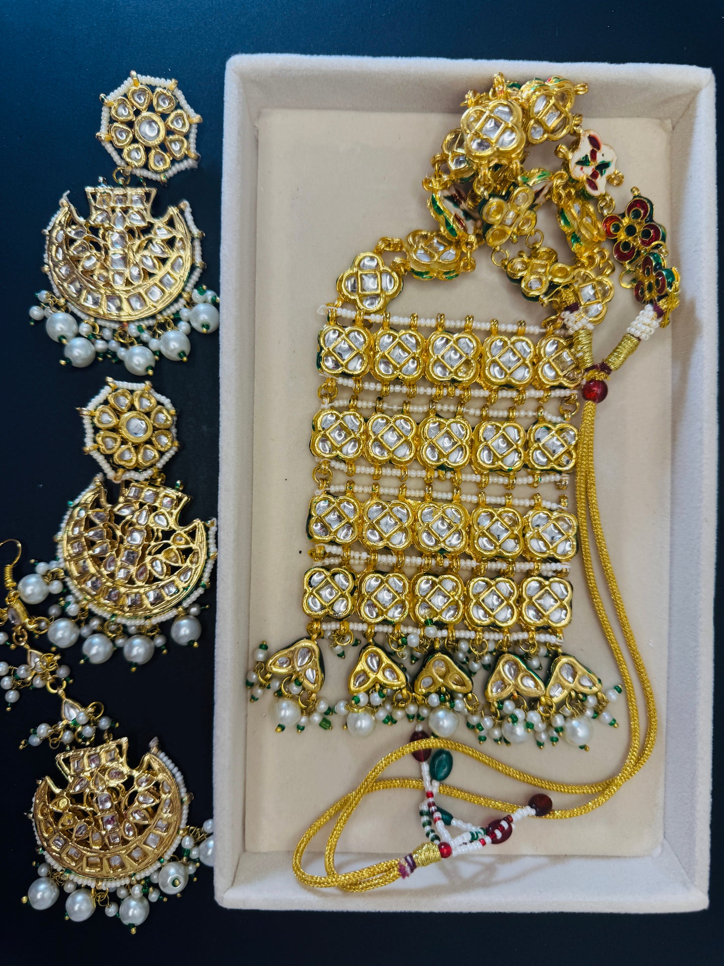 Aa017 Jaipuri Rani haar