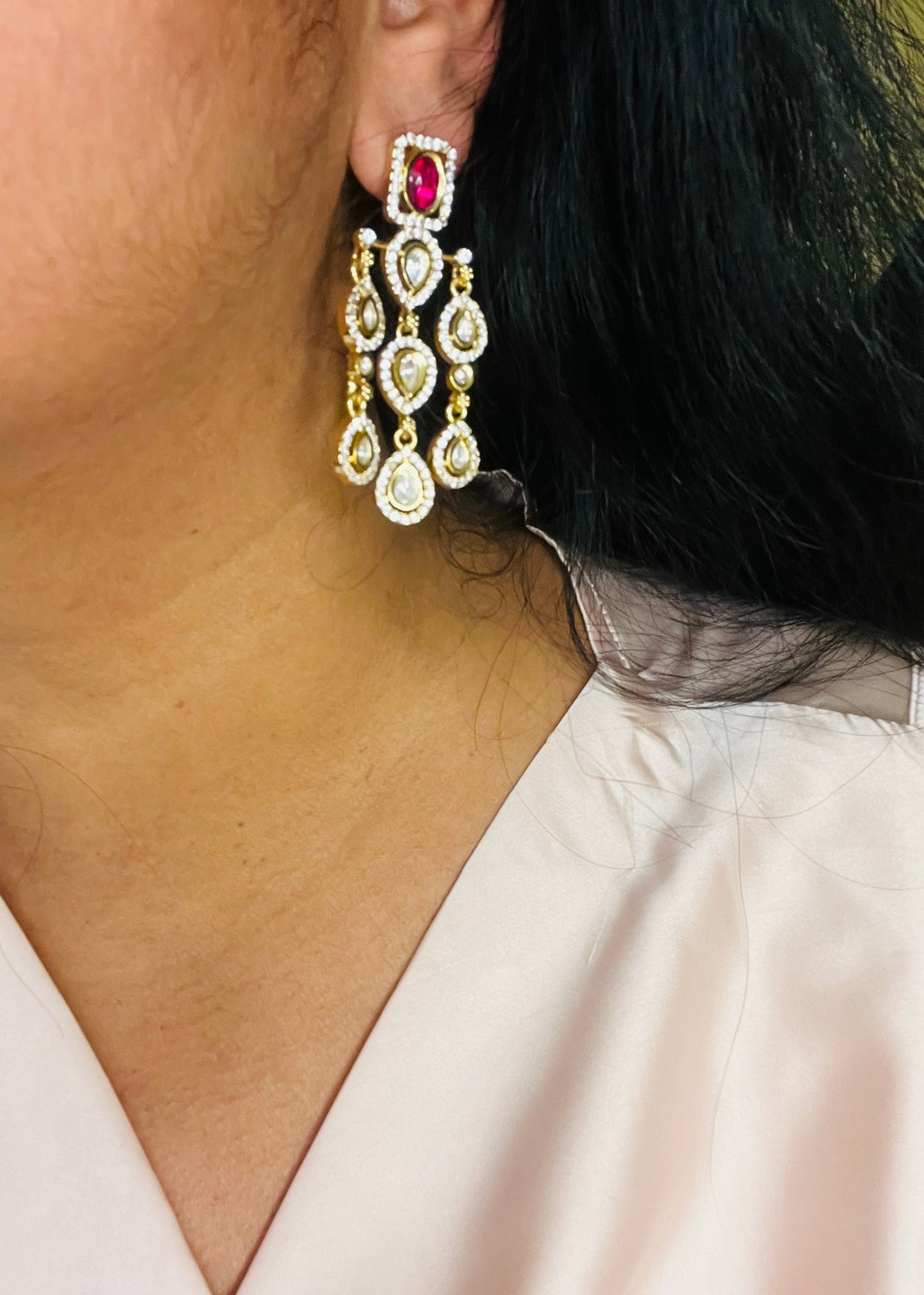 A05 Kundan danglers