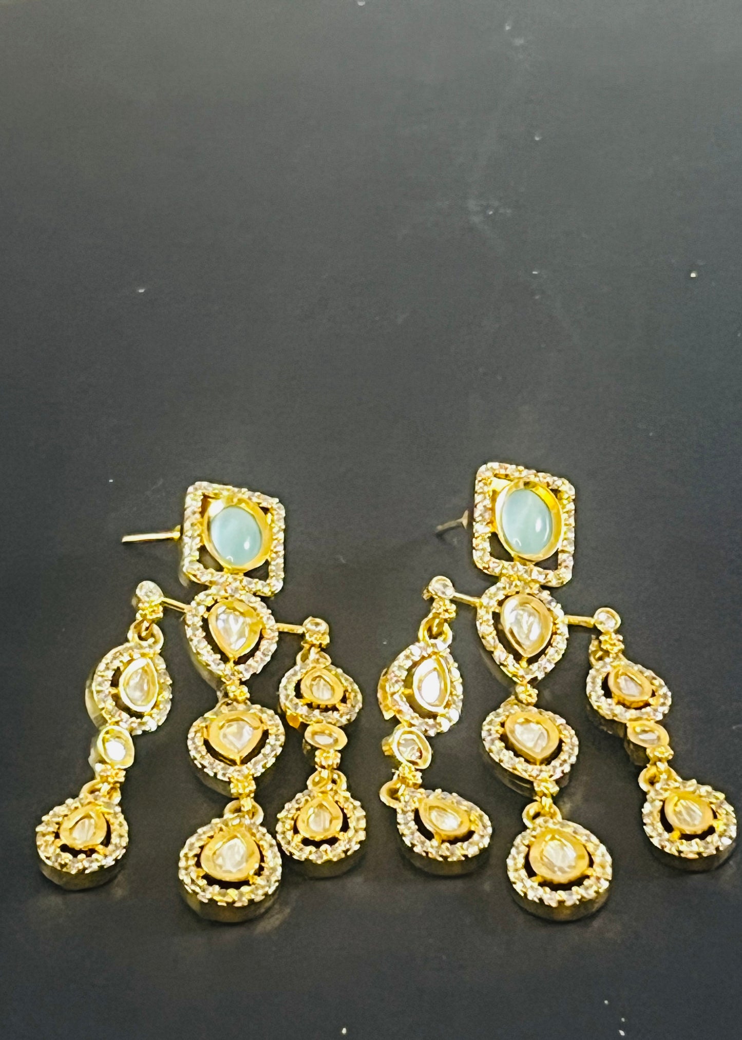 A05 Kundan danglers