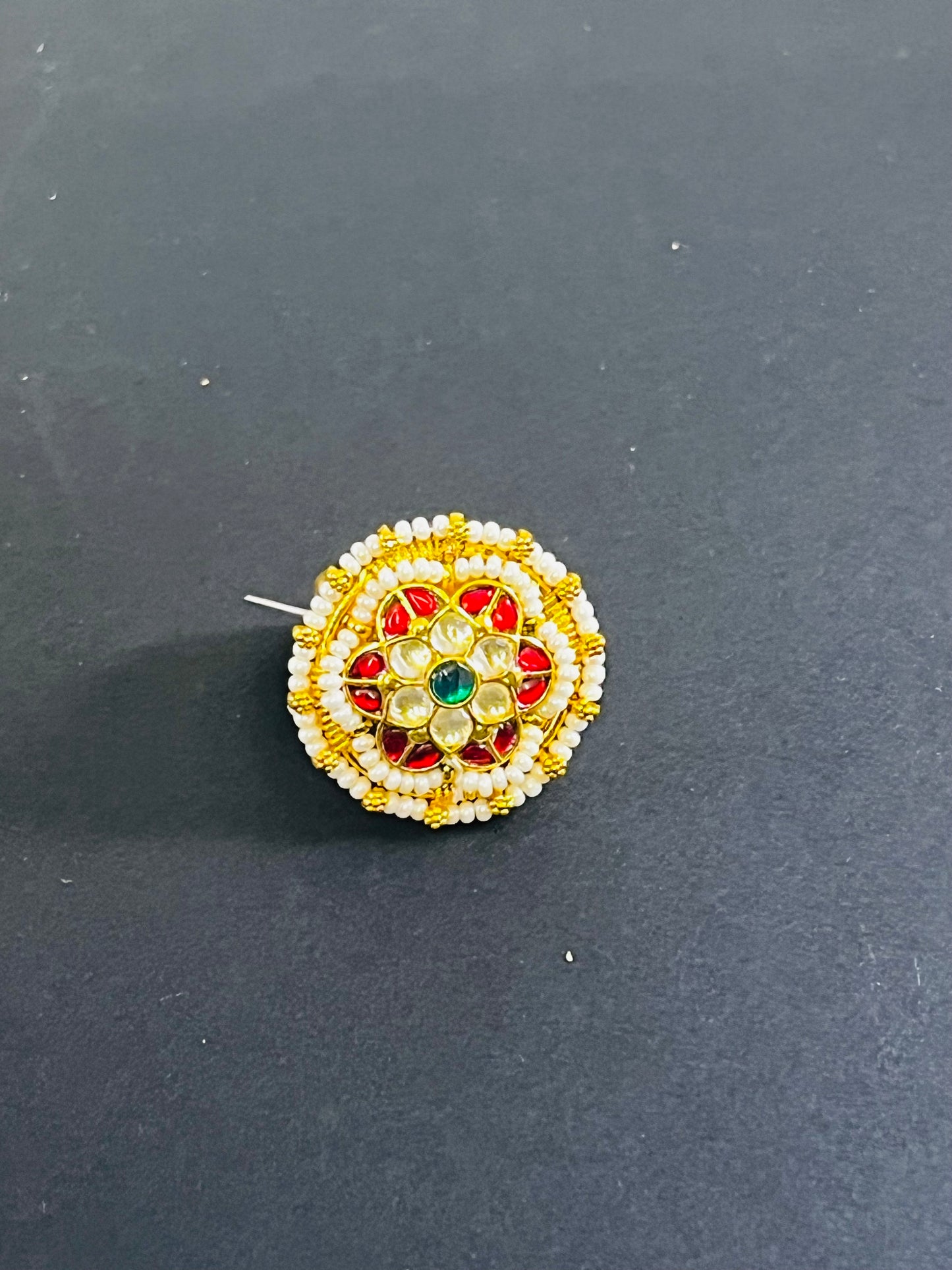 Aabha Jadau kundan rings