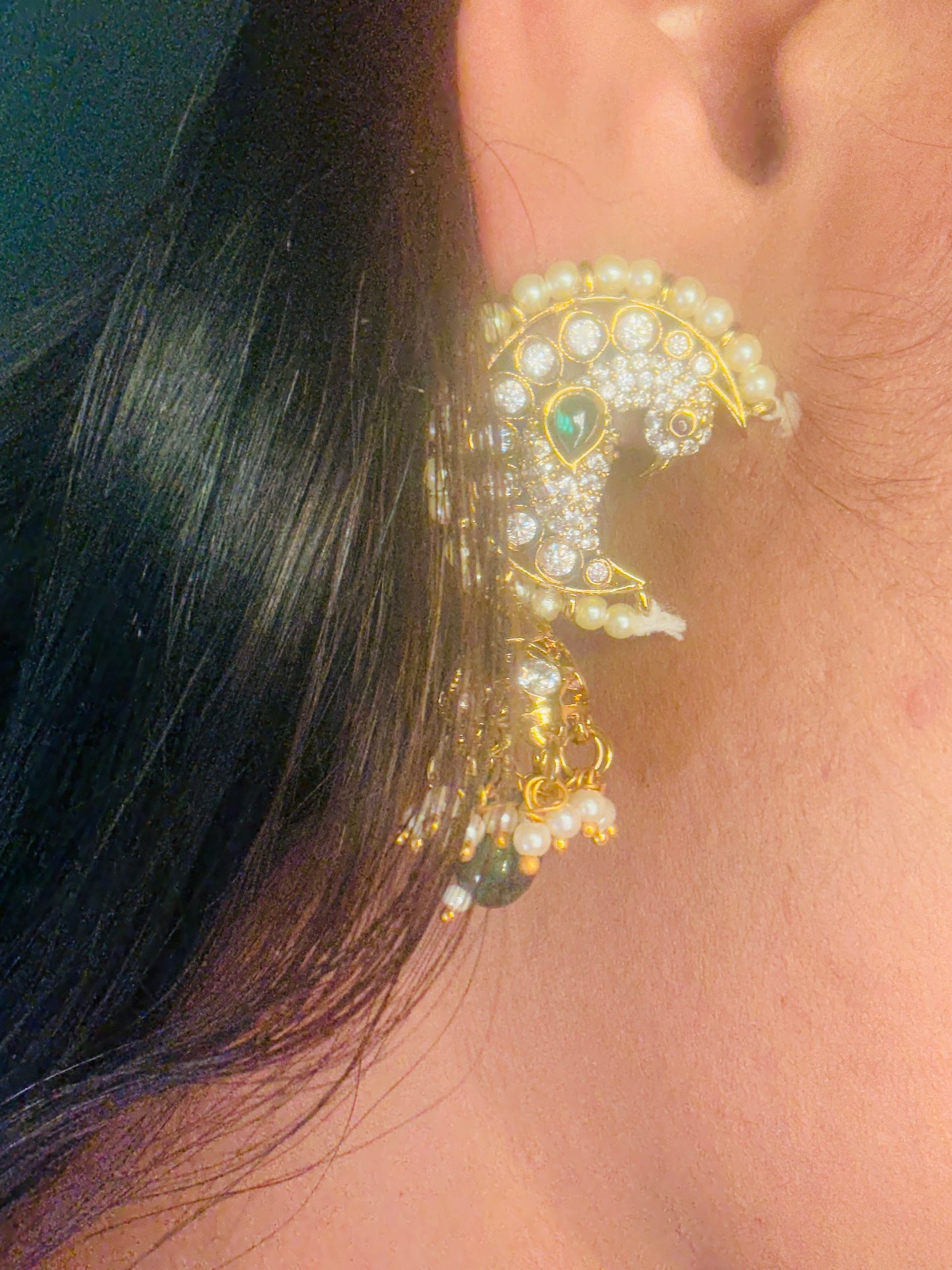 Chand- mini jhumkas