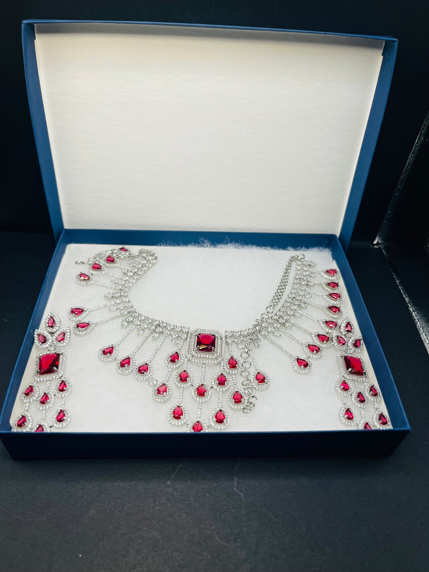 Aadya- Red Ad heavy set