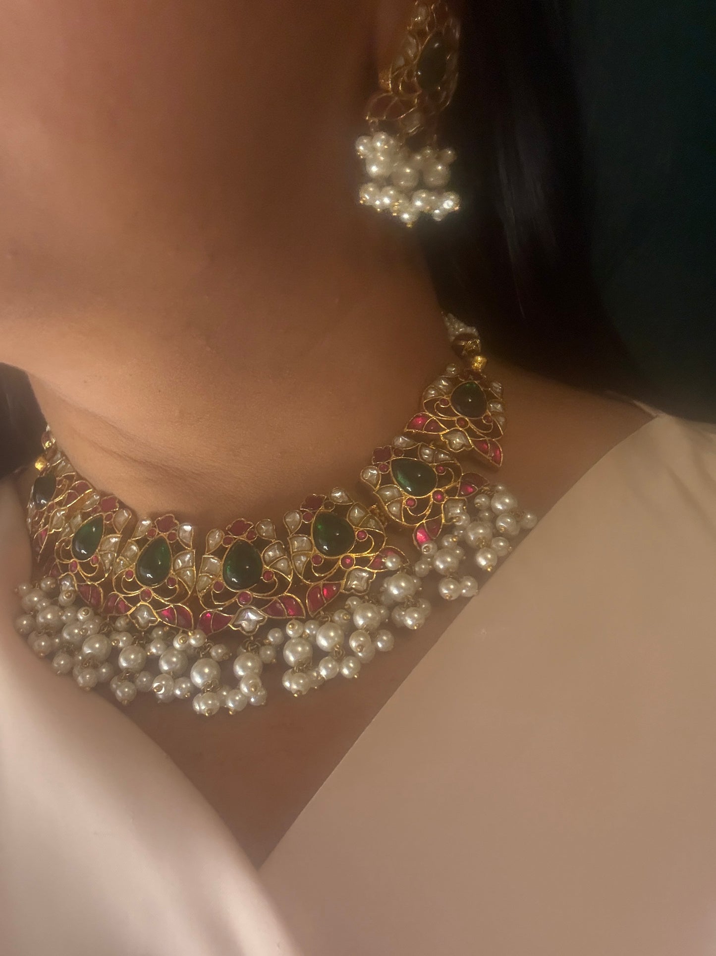 Pushp- Jadau Kundan