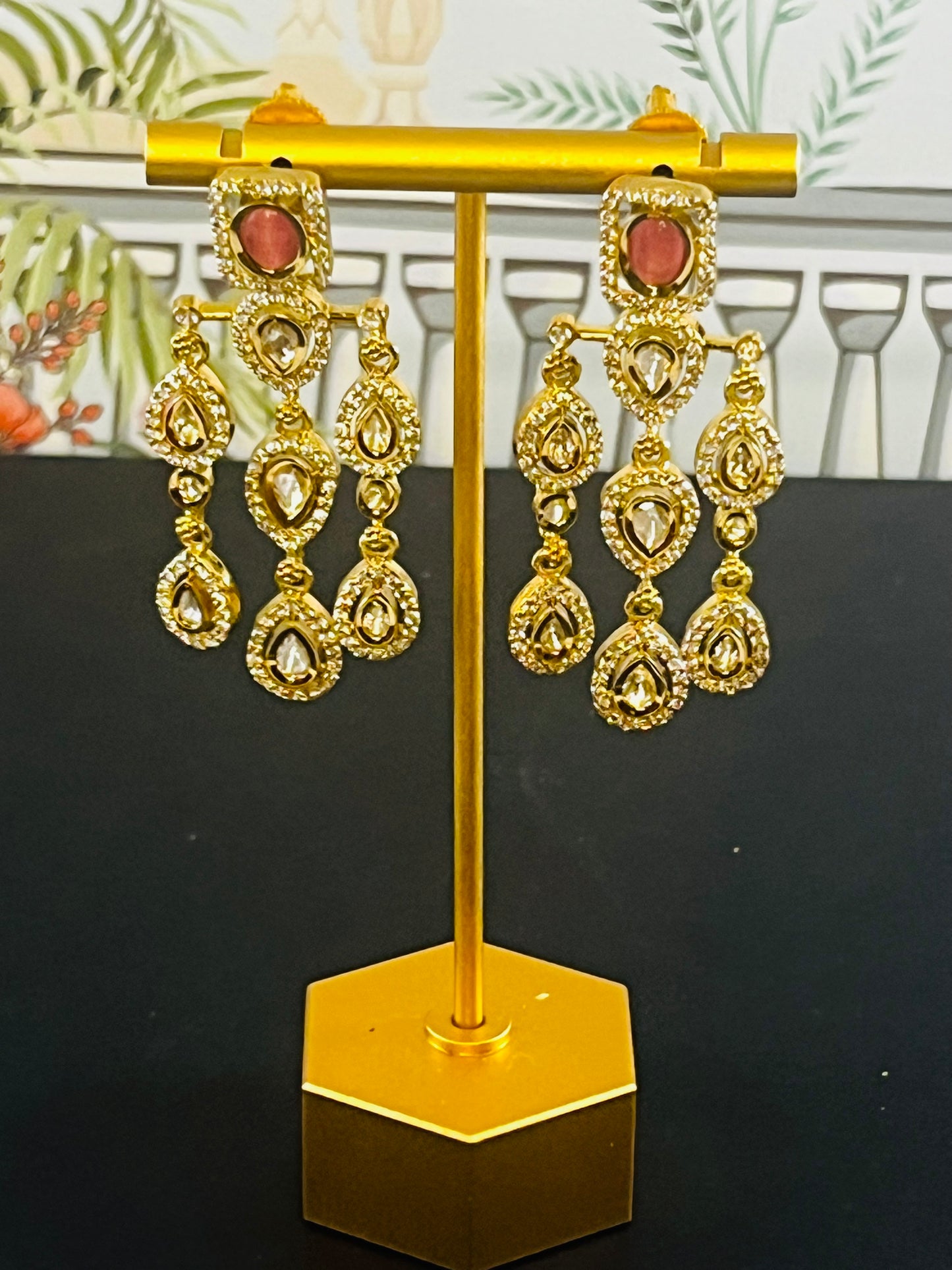 A05 Kundan danglers