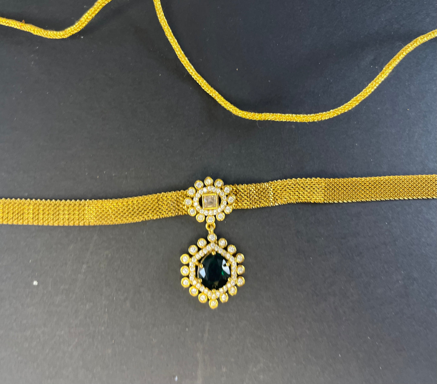 Aabha RLB- 003 Indo western AD necklace no earrings