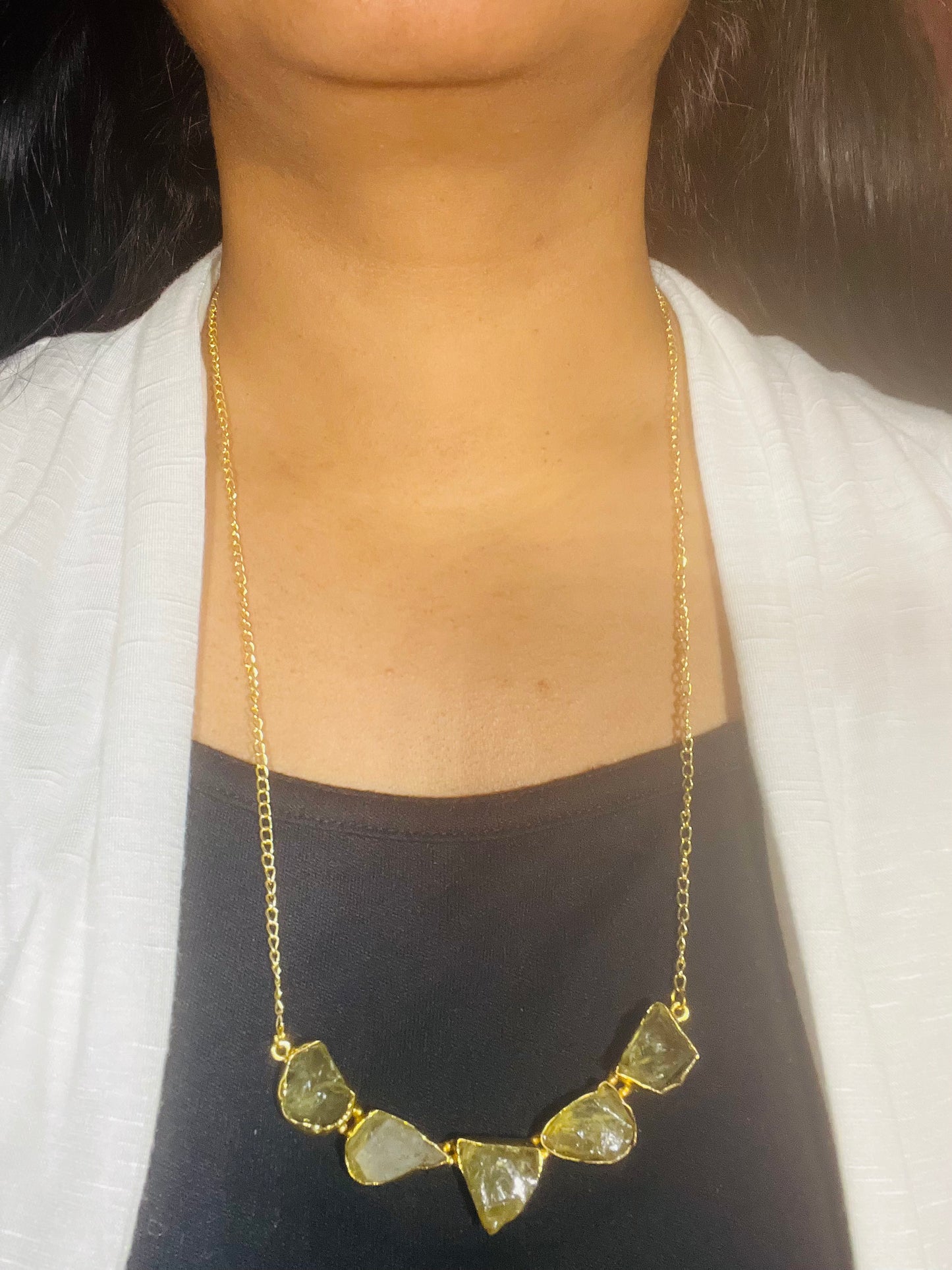 Druzy necklace