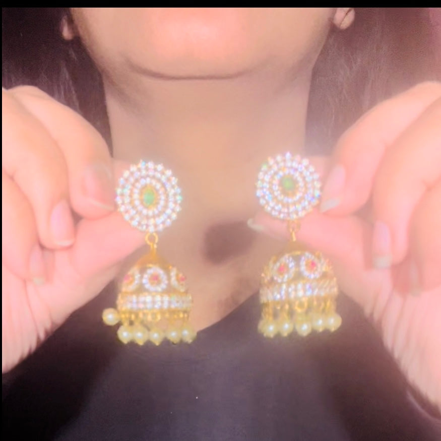 A09-012 AD Jhumkas
