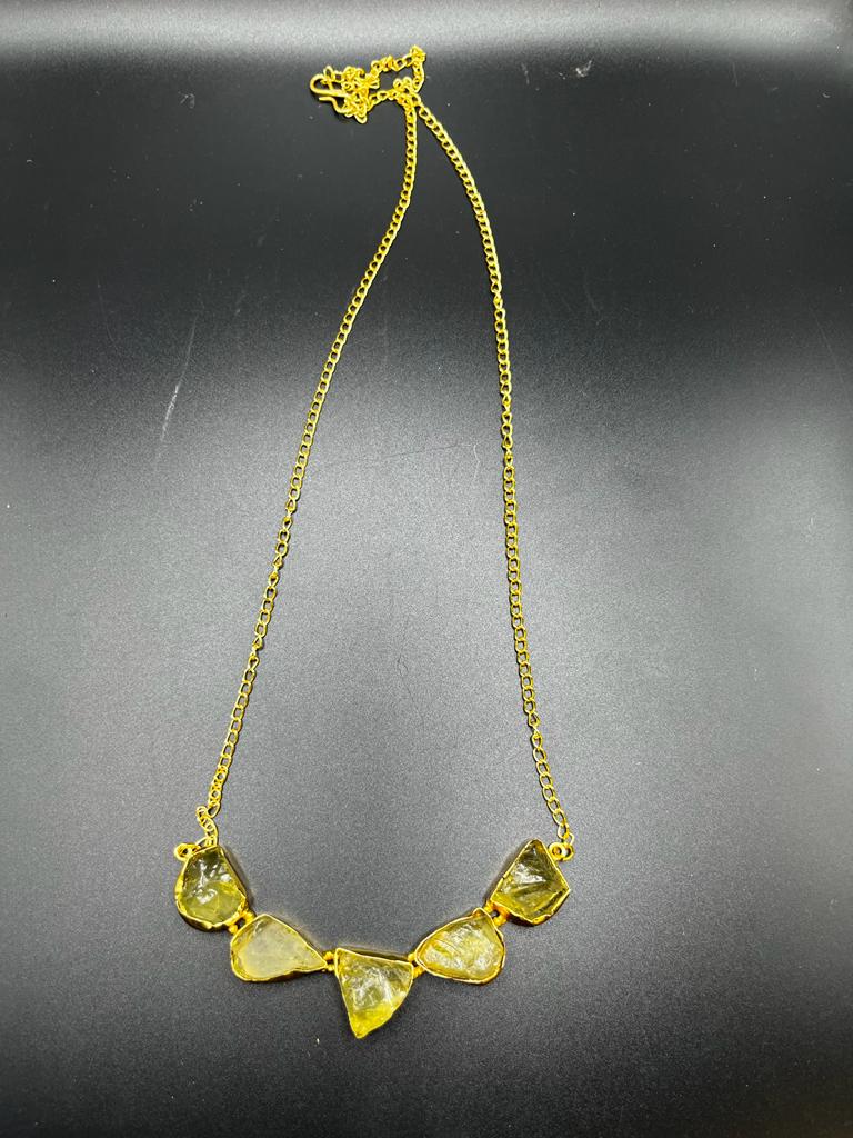 Druzy necklace