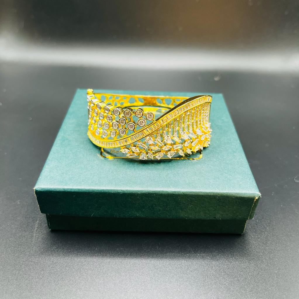 Luxurious CZ cubic zirconia bracelet
