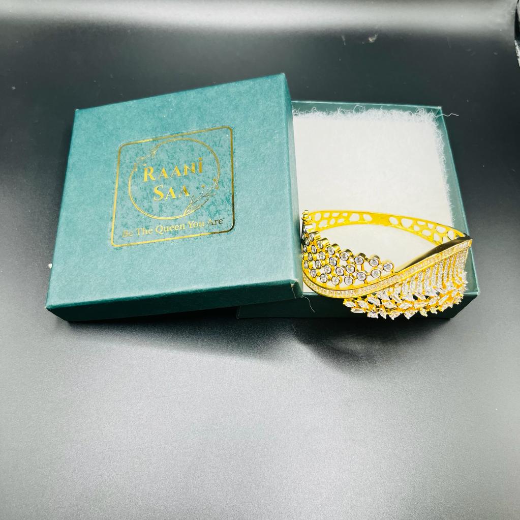 Luxurious CZ cubic zirconia bracelet