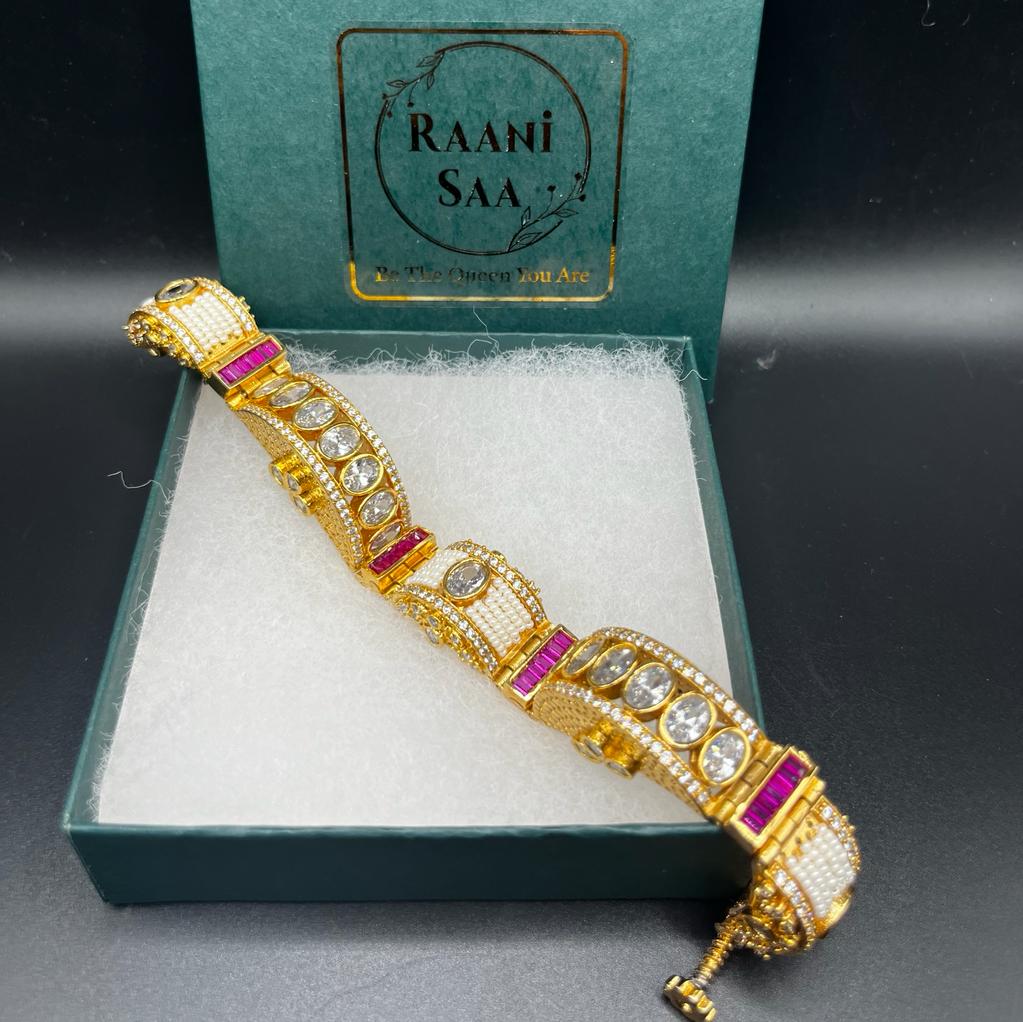 Kundan bracelet