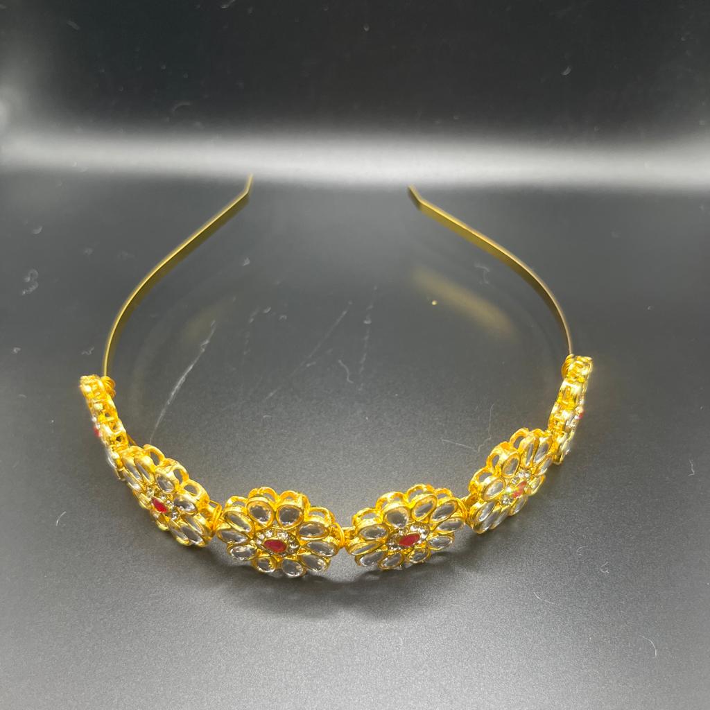 Kundan Hairbands indian jewelry