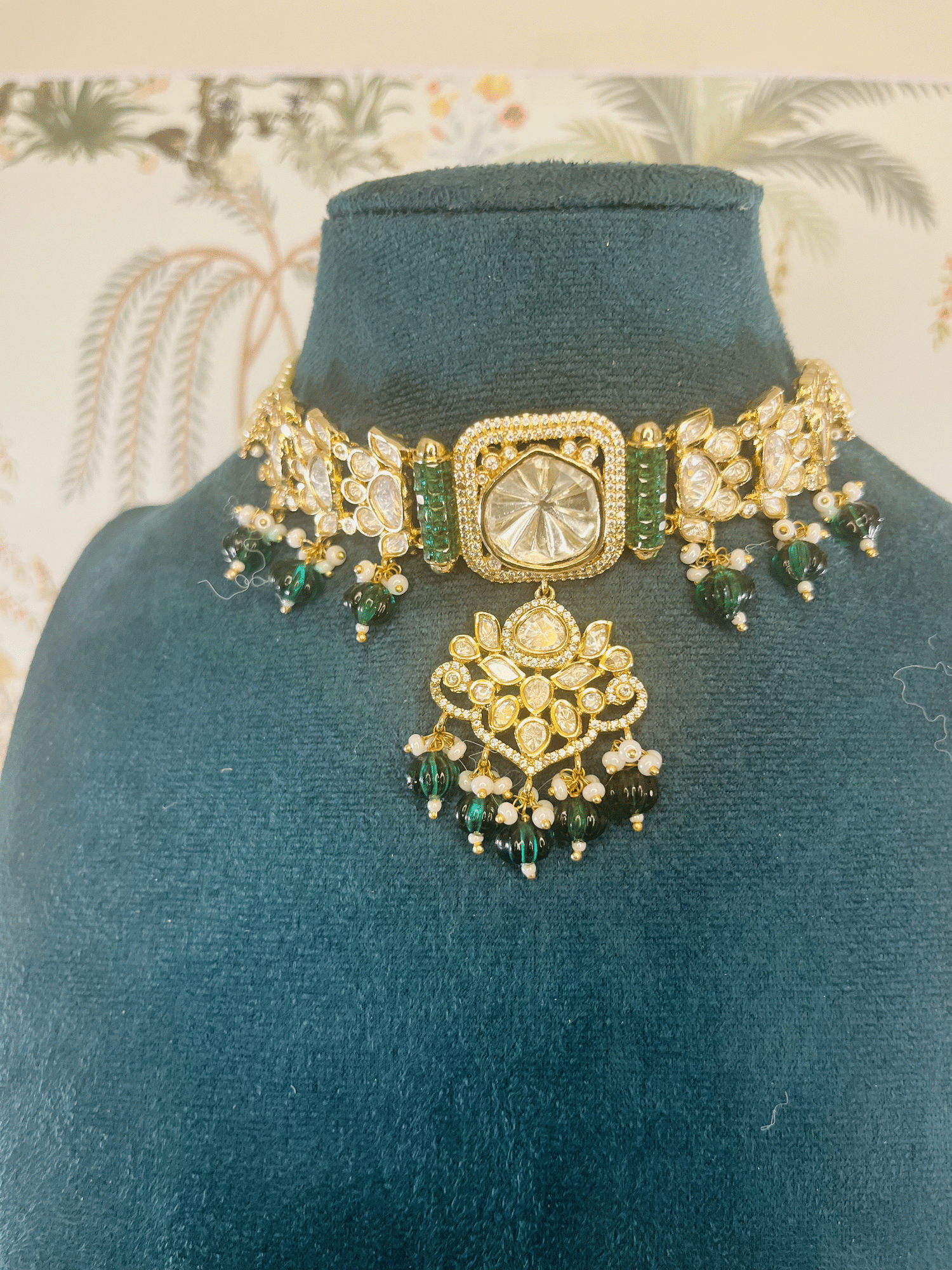 Jadau Kundan Meena collection