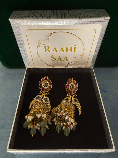 Kavya- Bird Jhumka