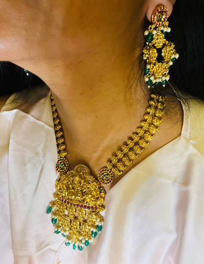 Aabha- Temple Nakshi jewellery