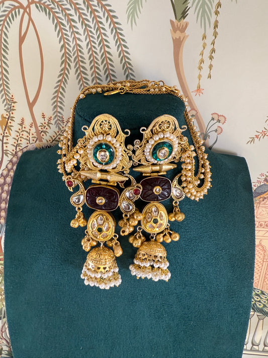 RC- 003 Gold replica with pachi detailing with earchain