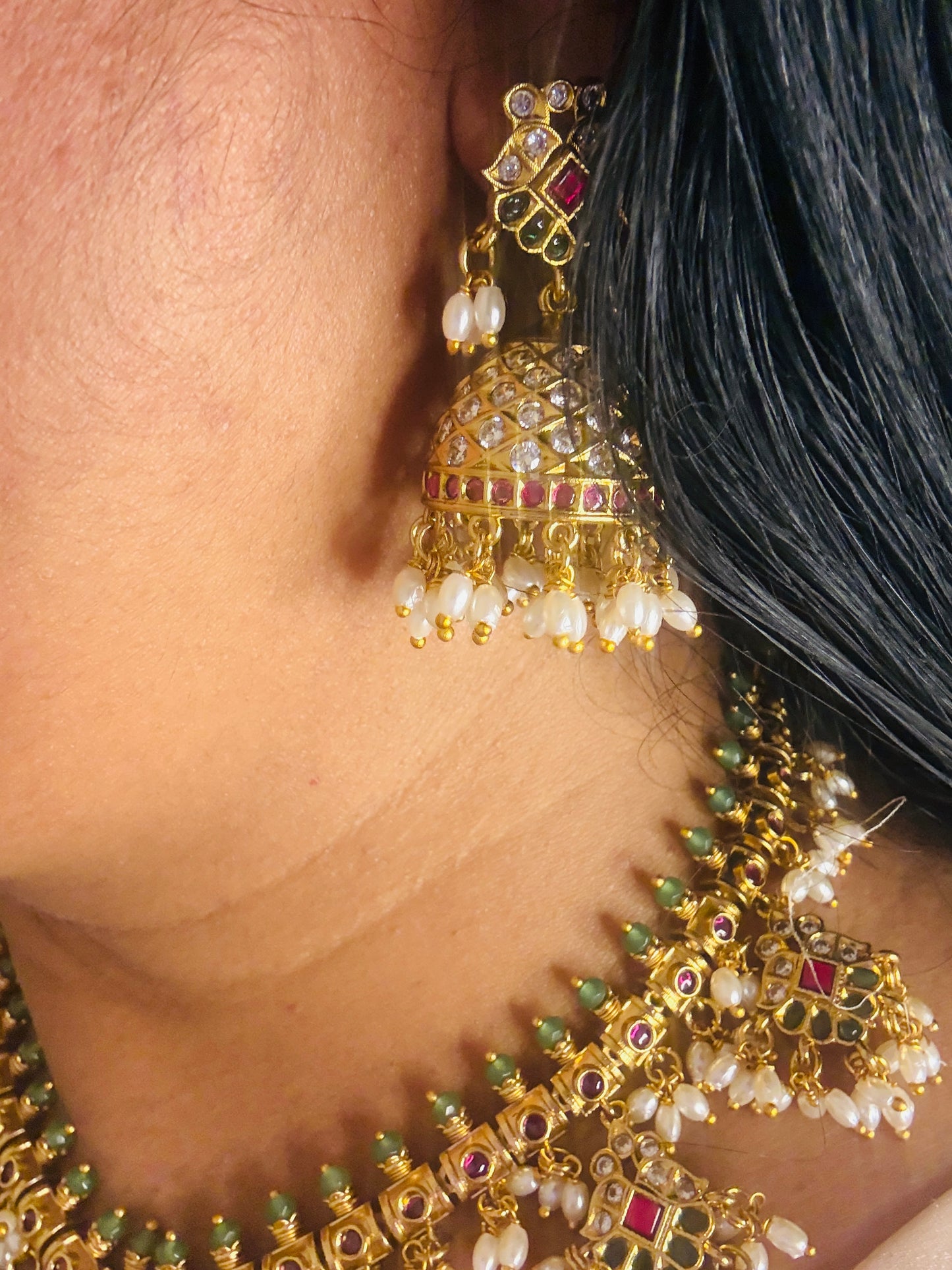 Aabha Guttapusallu premium necklace