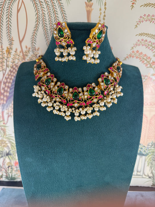 Pushp- Jadau Kundan