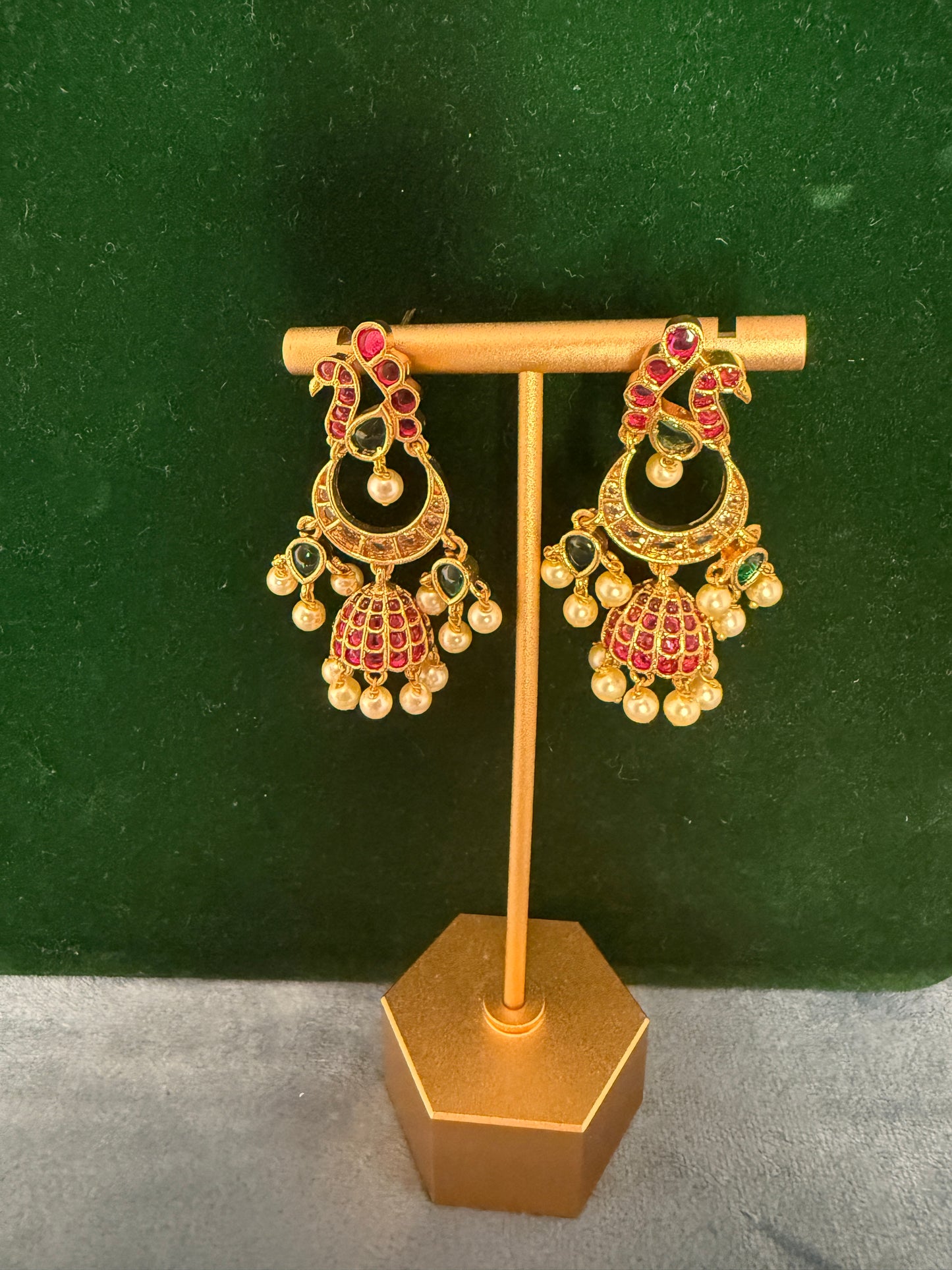 Khaga - mini bird jhumkas