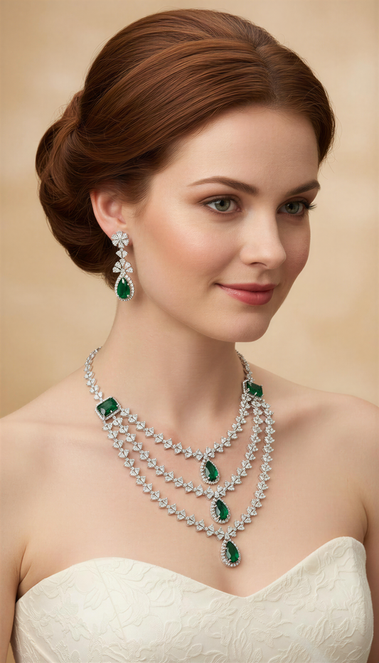 AD triple layer with side stone broach