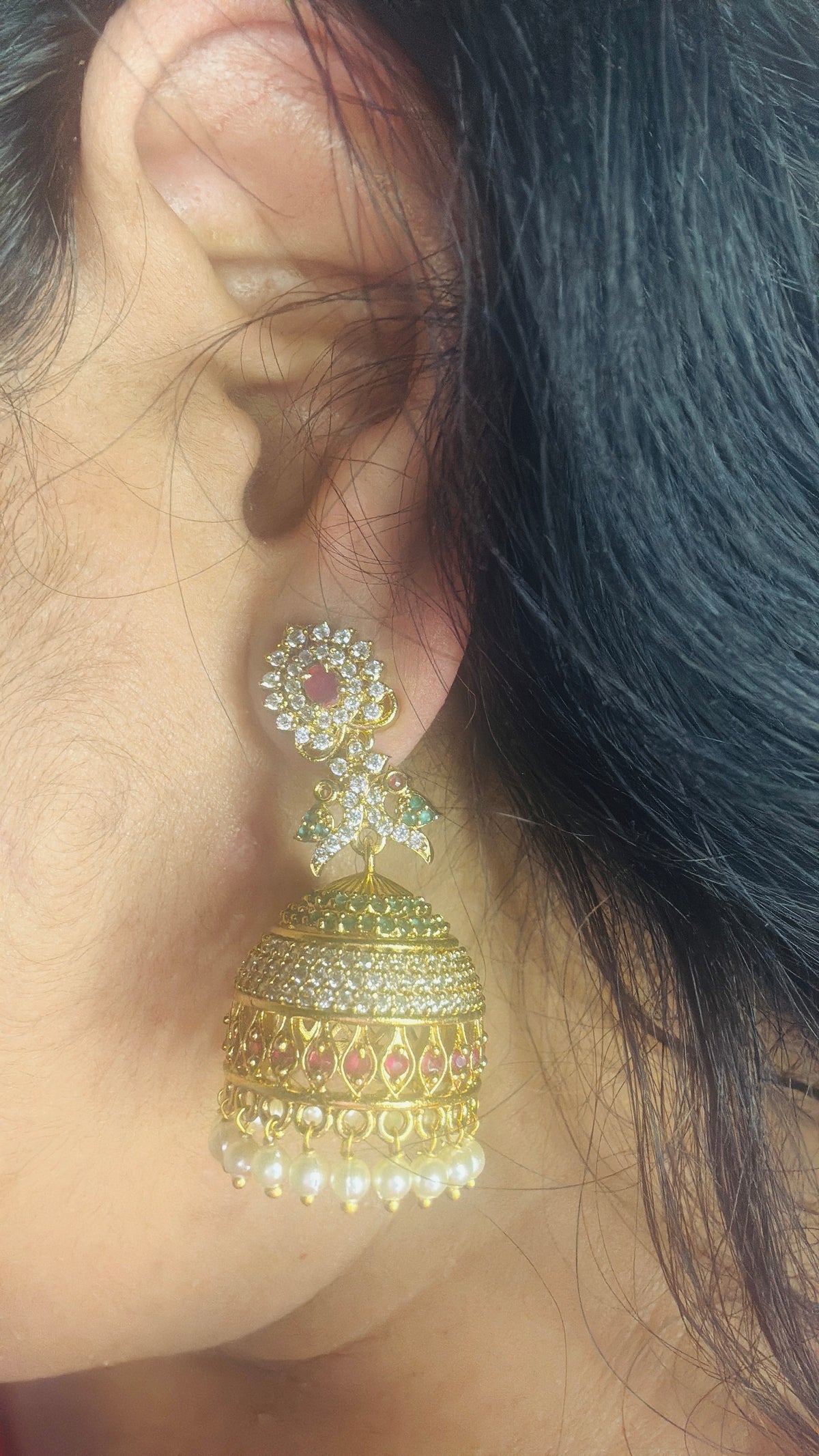Kamal- AD Jhumkas