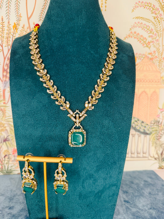 Green elegant AD set