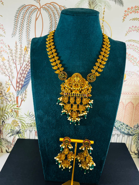 Aabha- Temple Nakshi jewellery