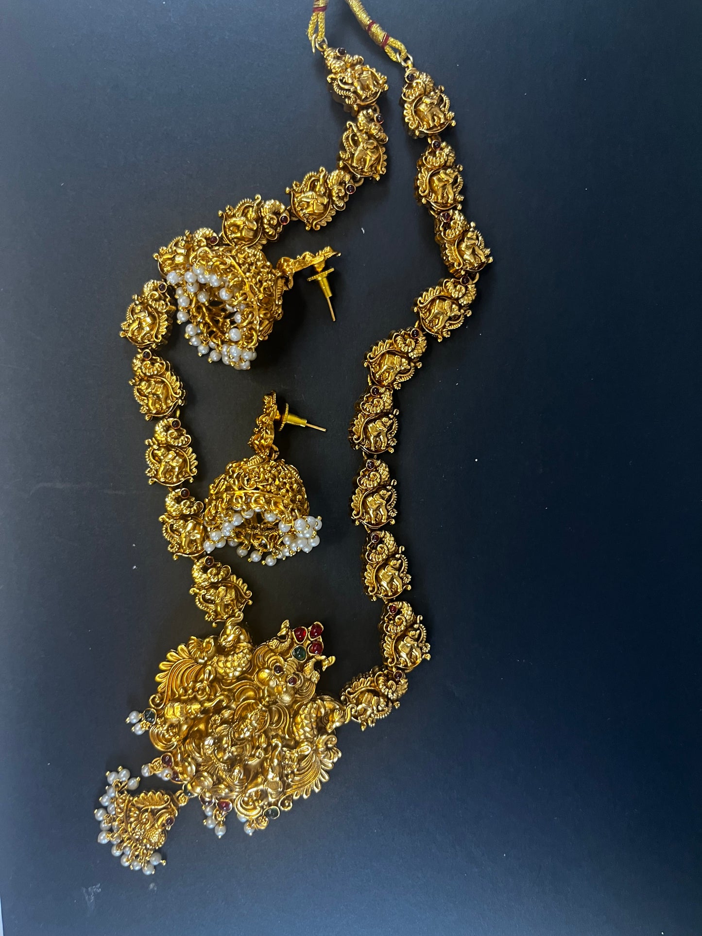 Aabha RLB-020 Temple style long necklace