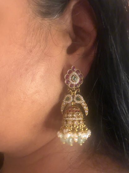 Kavya- Bird Jhumka