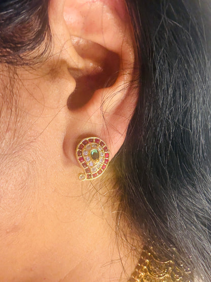 Kasu with mango pendant