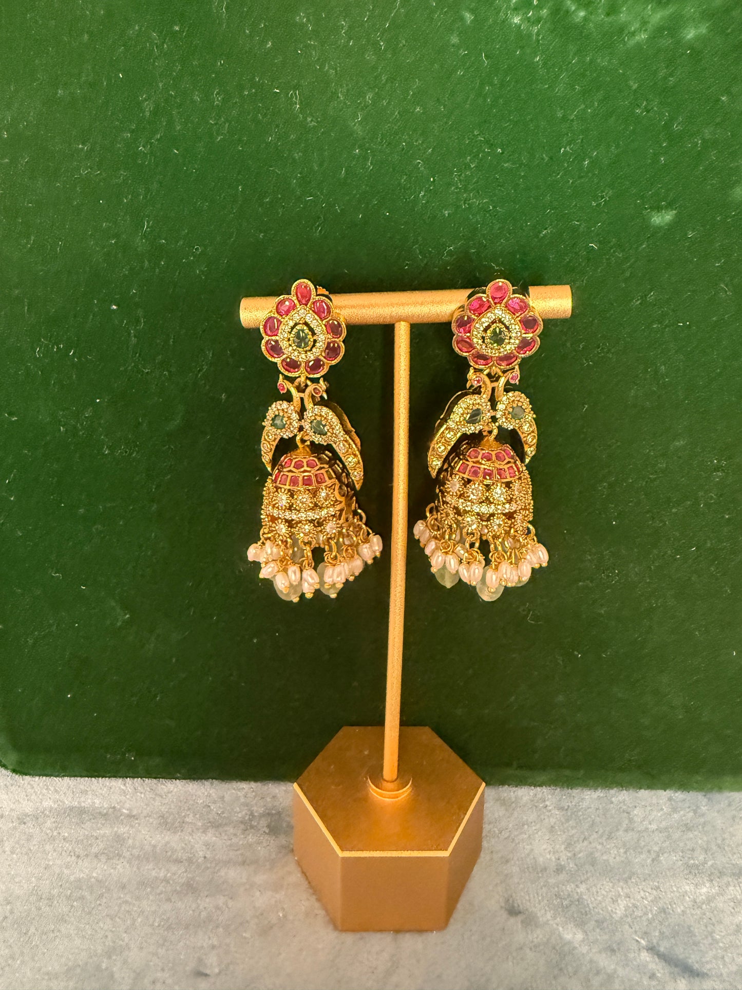 Kavya- Bird Jhumka