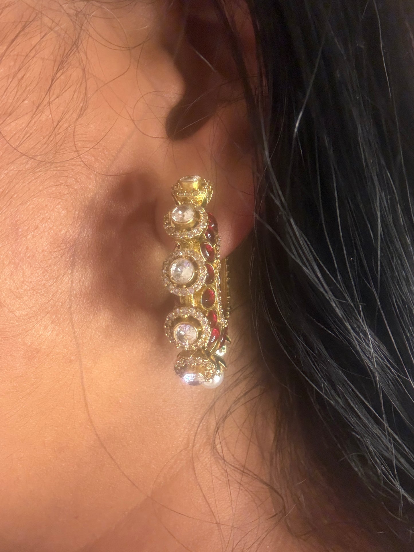 Morni - Reversible earring hoops