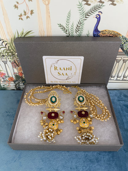 RC- 003 Gold replica with pachi detailing with earchain