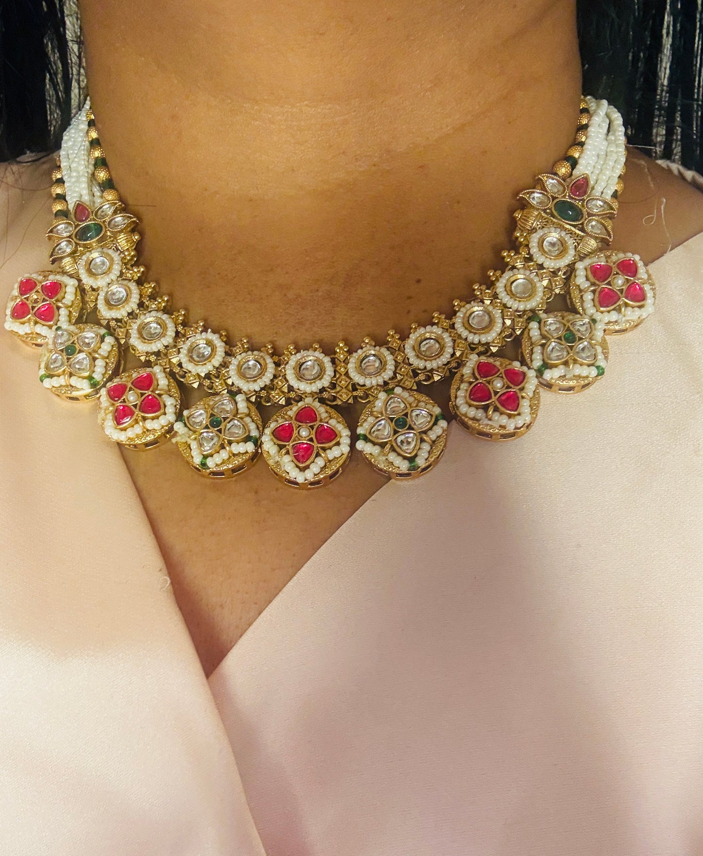 Abhika- Rajwadi heavy set