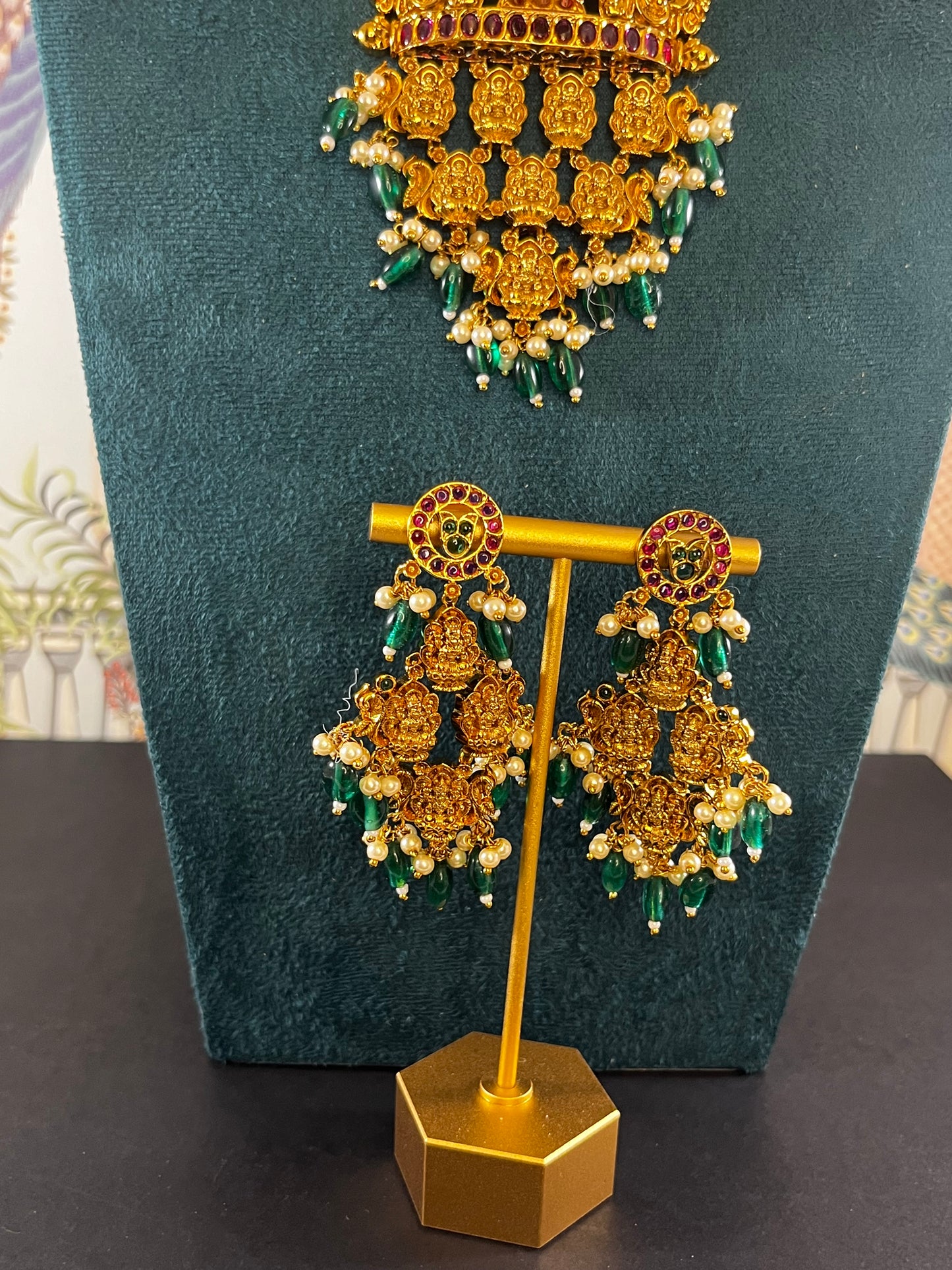 Aabha- Temple Nakshi jewellery