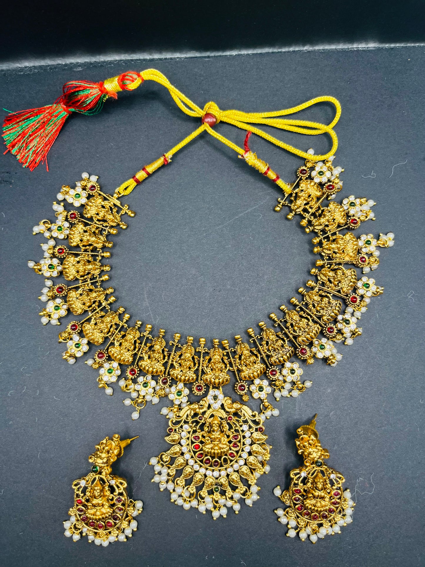 Aabha- Temple Nakshi jewellery Lakshmi- RESTOCKED