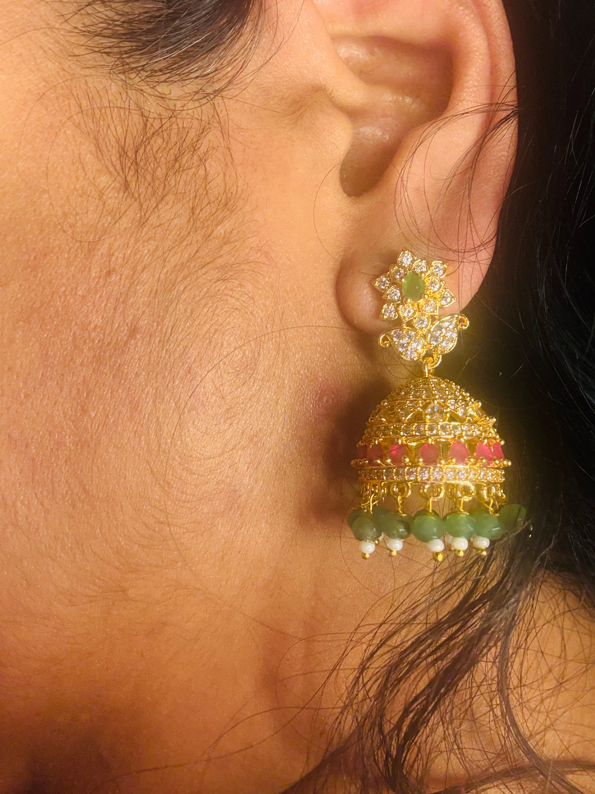 Kamal- AD Jhumkas