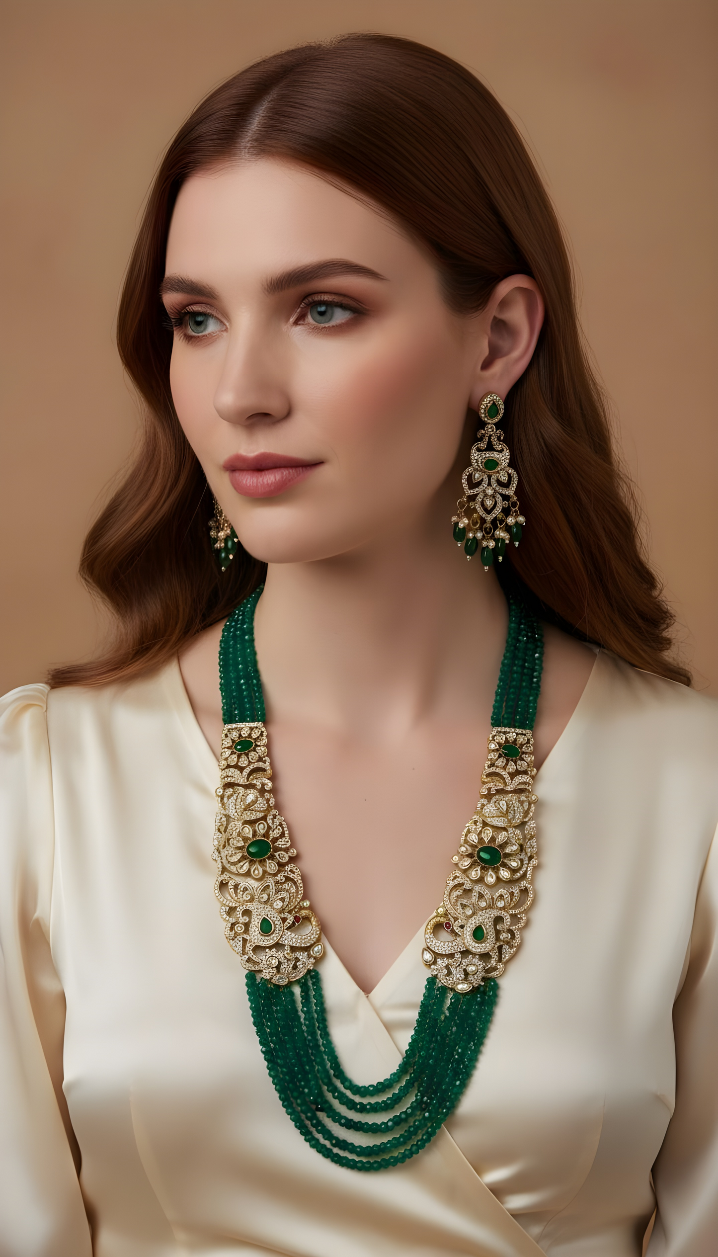 Pakhi- crystal layers with 2 heavy Ad broaches