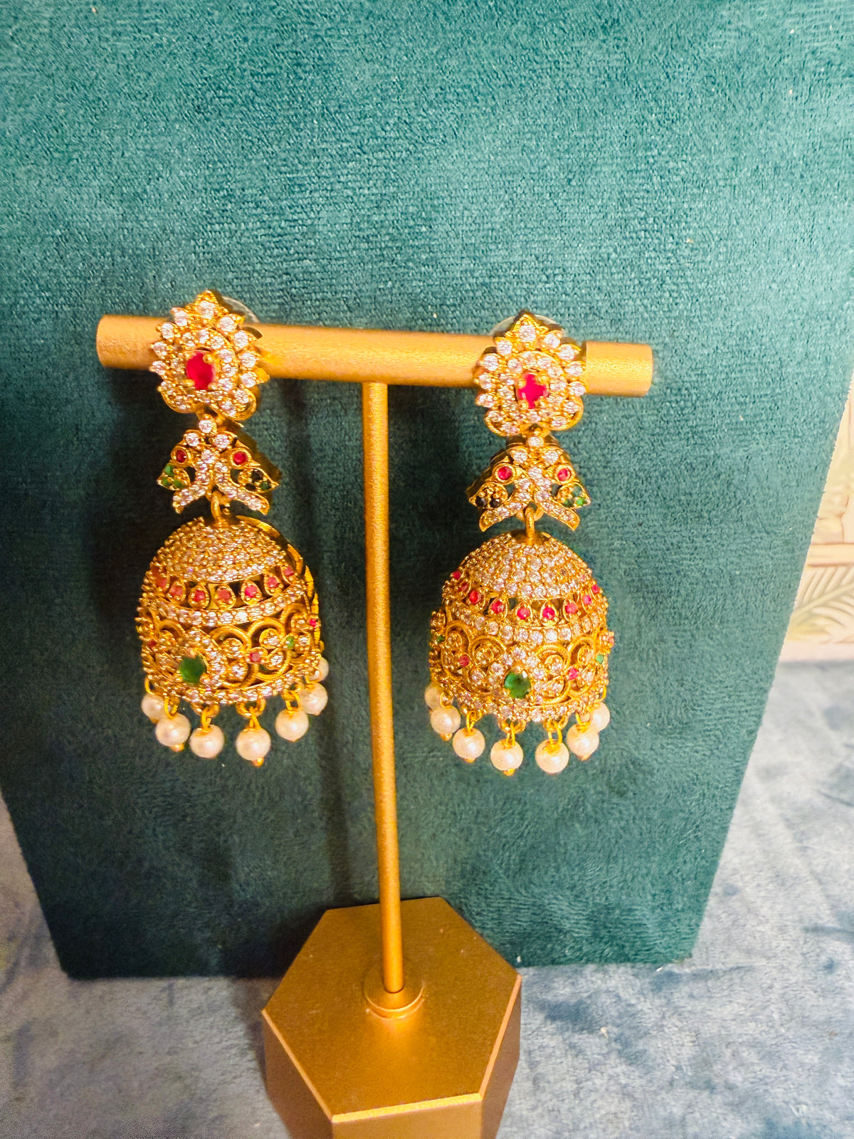 Kamal- AD Jhumkas
