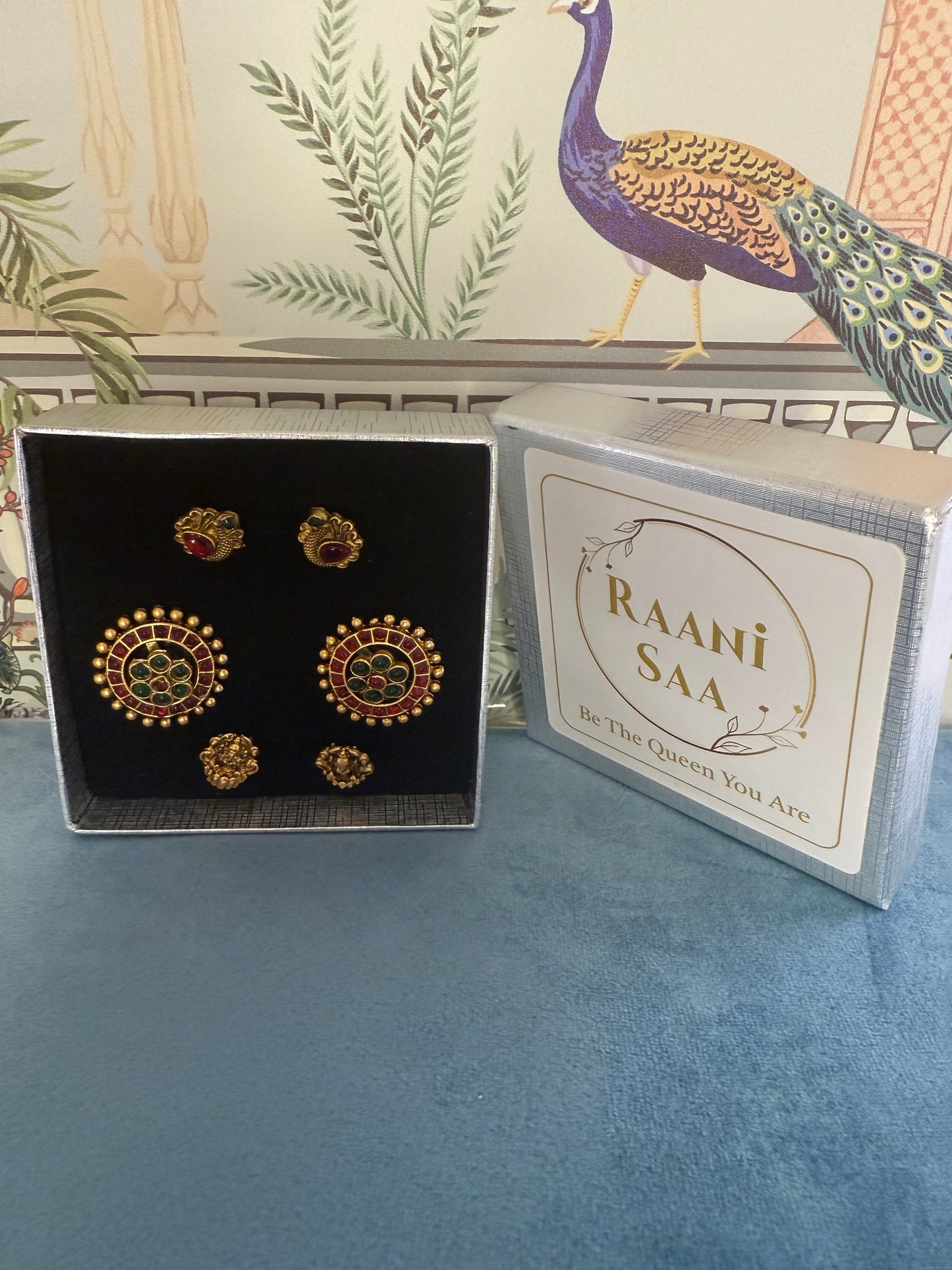 Tejaswi - Bright and beautiful changeable earrings