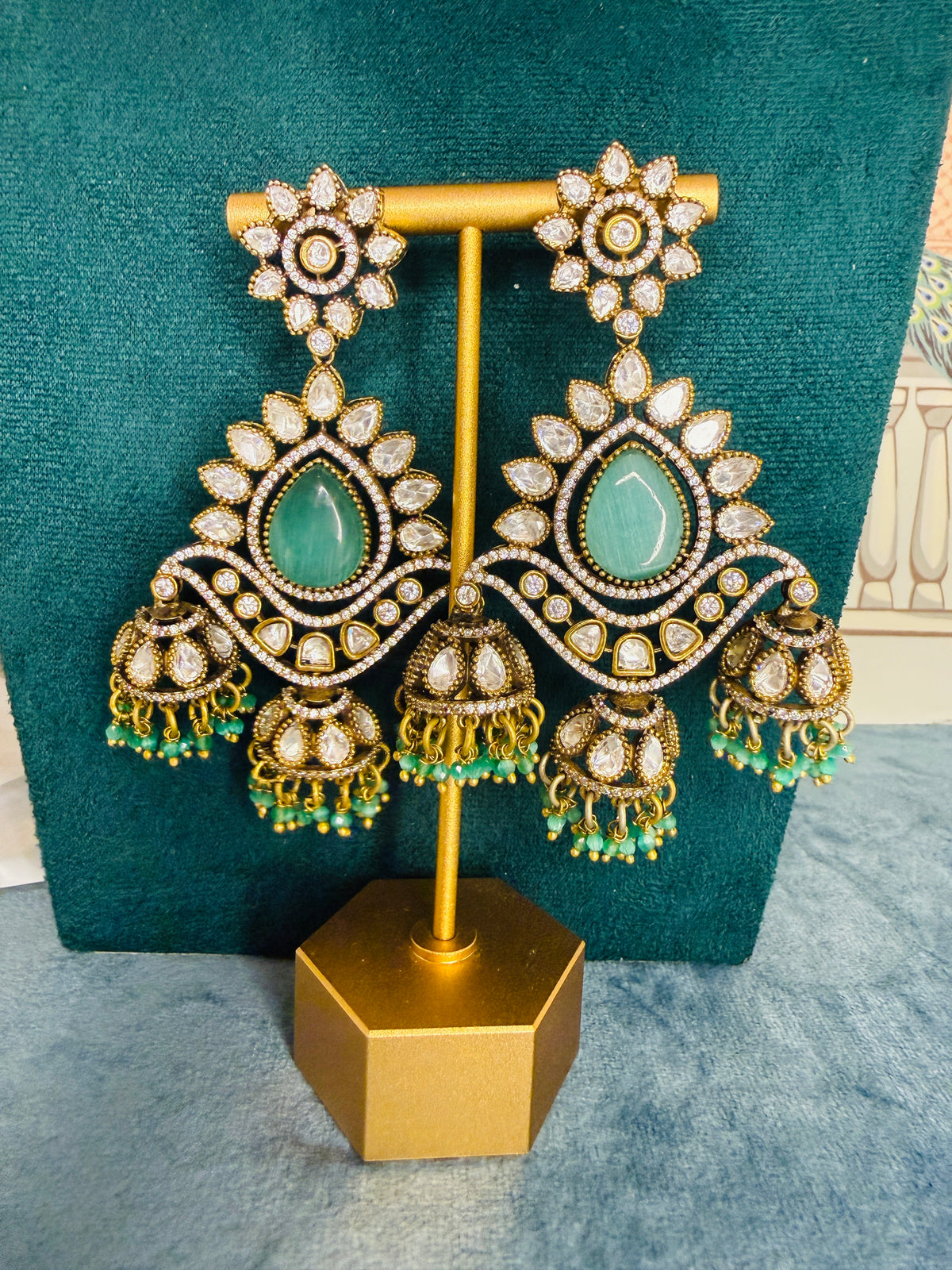 Statement earrings