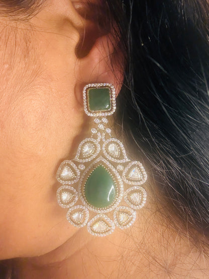 Aabha earrings big size
